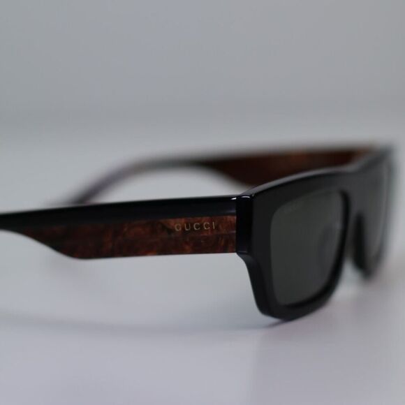 NEW Gucci Sunglasses GG1301S 001 Black Grey Unisex Authentic